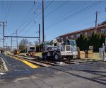 SEPTA trackwork view 